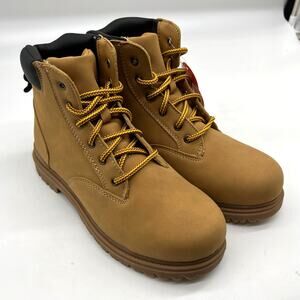 Wonder Nation Casual Lace Up Bootie Tucker Boots Brown Size 6